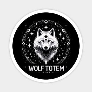 The Wolf Totem Magnet